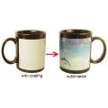 Black Ceramic Stoneware Color Changing Mug (003)